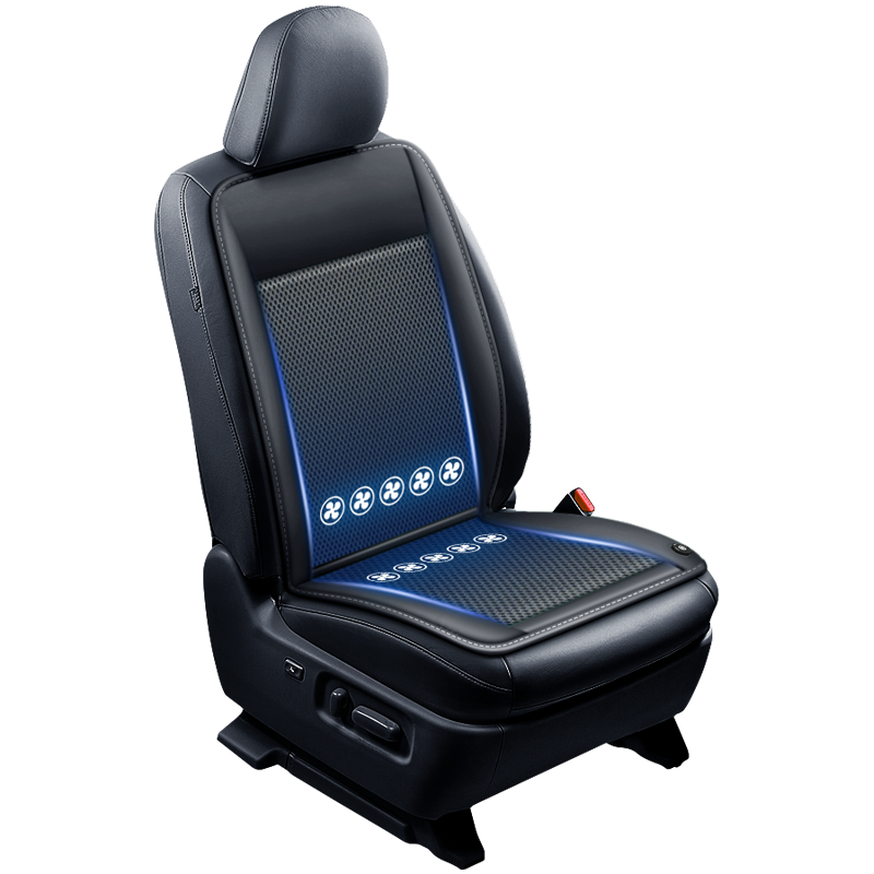 Ventilated seat outlet cushion