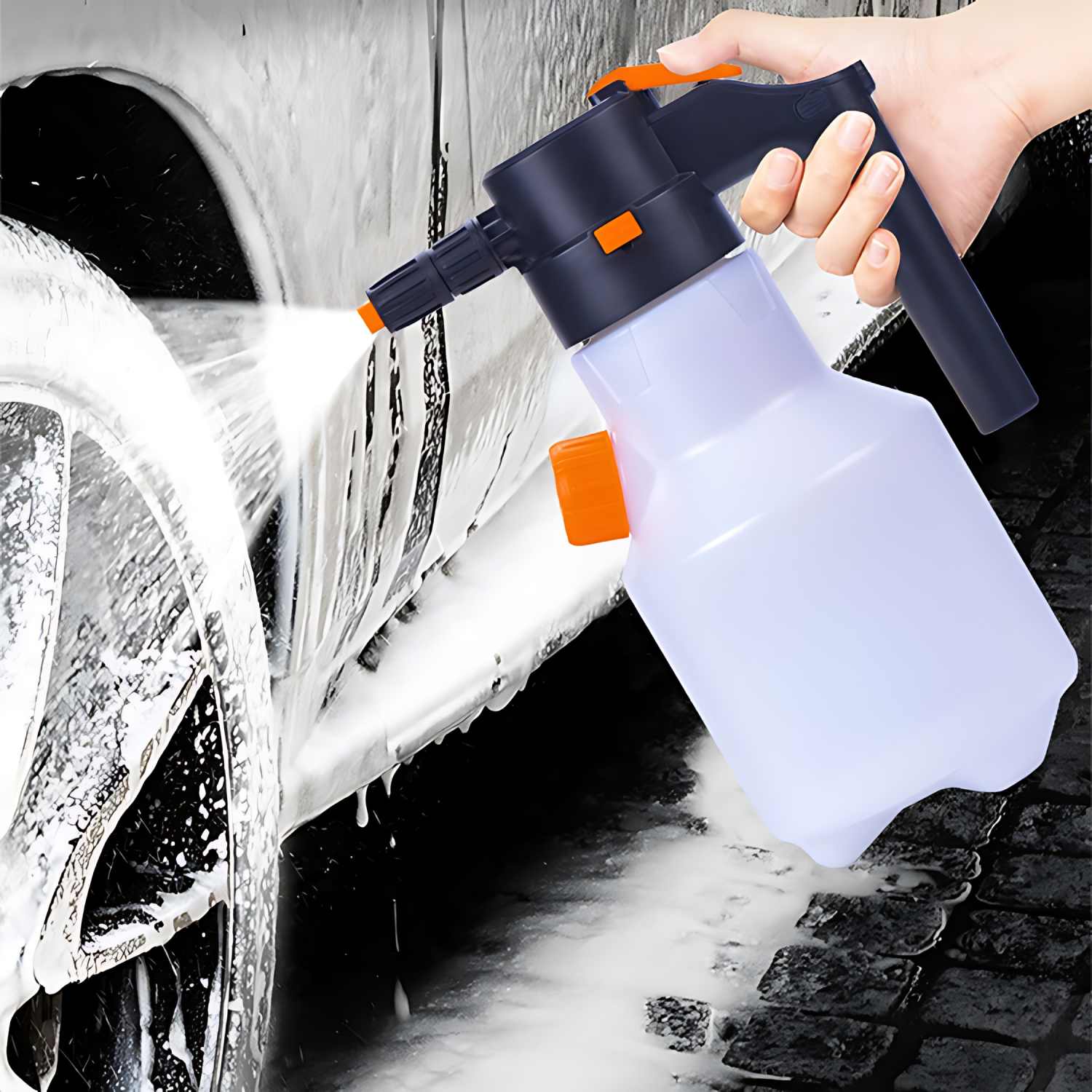 Airsuds electric foam sprayer for car and bike