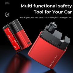 Airmag 3-in-1 Car Safety device with Glass Breaker, Seatbelt Cutter & Torch